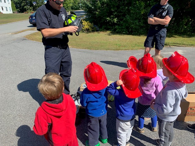 Visit from the Fire Department